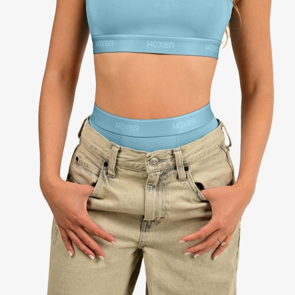 Biker High Waisted Icy Online now - Image 5