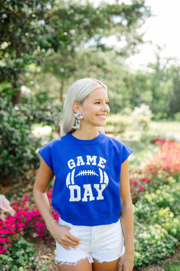 Blue Gameday Boots Fashion - Image 3