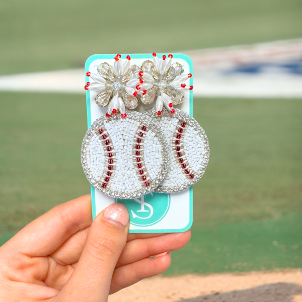 Beaded Baseballs Fashion