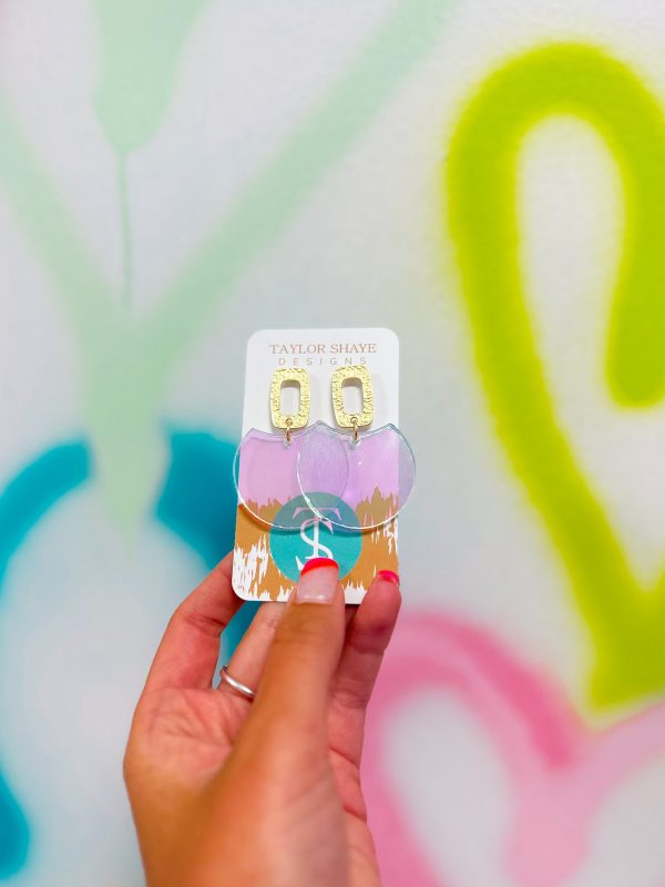 Iridescent Oval Drops Online Sale - Image 2