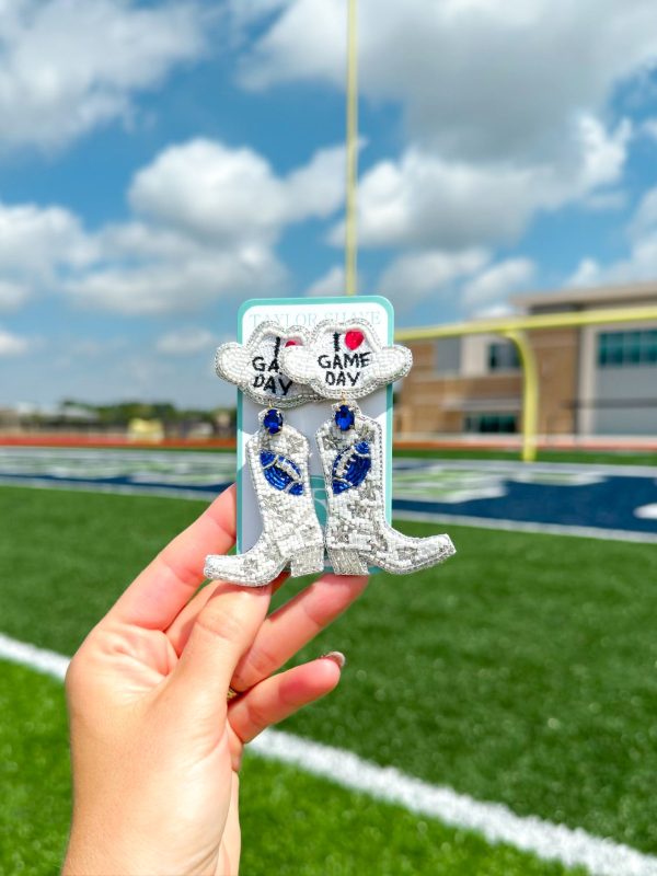 Blue Gameday Boots Fashion - Image 2