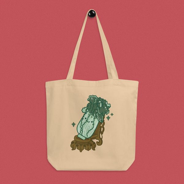 Jadeite Cabbage (Bok Choy) Tote Bag Online now
