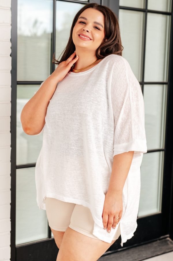Hazel Blues® |  Continue On Oversized Tunic Supply - Image 3